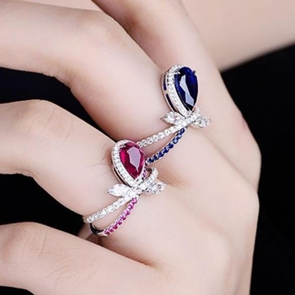 wedding rings caoshi exquisite for women cross shape with big water drop cubic zirconia fashion party jewelry gift, Slivery;golden
wedding rings caoshi exquisite for women cross shape with big water drop cubic zirconia fashion party jewelry gift, Slivery;golden