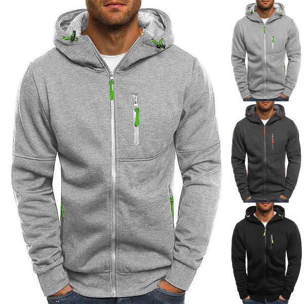 men's jackets hoodie men 2021 autumn casual solid long sleeve mens hoodies sweatshirts slim zipper hoody sweatshirt hooded streetwear, Black;brown
men's jackets hoodie men 2021 autumn casual solid long sleeve mens hoodies sweatshirts slim zipper hoody sweatshirt hooded streetwear, Black;brown
