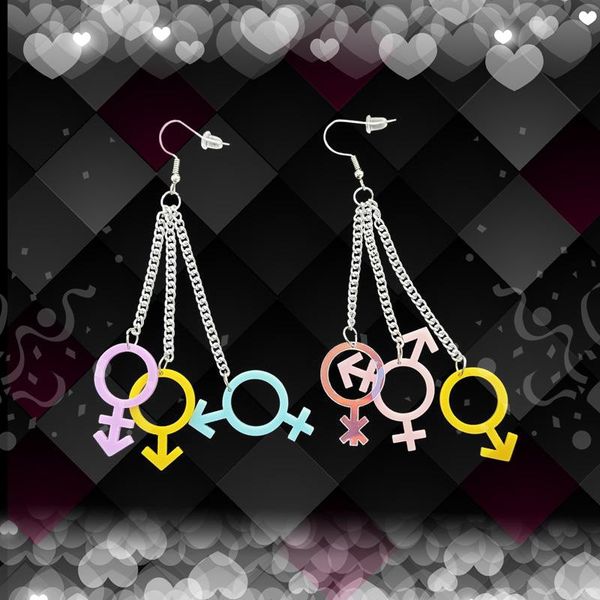 dangle & chandelier for women acrylic chain tassel earrings fashion jewelry 90s vintage aesthetic harajuku colorful male female symbols y2k, Silver
dangle & chandelier for women acrylic chain tassel earrings fashion jewelry 90s vintage aesthetic harajuku colorful male female symbols y2k, Silver