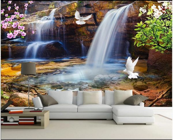 wallpapers custom mural 3d po wallpaper beautiful rockery waterfall flowing water natural scenery room home decor for wall 3 d
wallpapers custom mural 3d po wallpaper beautiful rockery waterfall flowing water natural scenery room home decor for wall 3 d