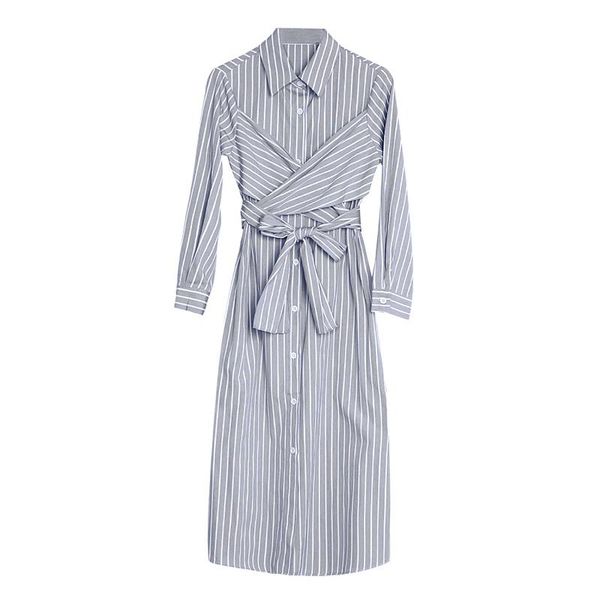 casual dresses perhaps u gray white pink striped turn down collar shirt dress full sleeve long knee length winter autumn elegant d0756, Black;gray
casual dresses perhaps u gray white pink striped turn down collar shirt dress full sleeve long knee length winter autumn elegant d0756, Black;gray
