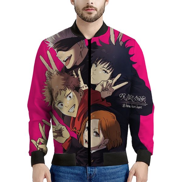 Jujutsu Kaisen Scissor hand Pattern Men s Baseball Jacket High Quality Comfortable Fashion Travel Sports Party Commuter, Black;brown
Jujutsu Kaisen Scissor hand Pattern Men s Baseball Jacket High Quality Comfortable Fashion Travel Sports Party Commuter, Black;brown