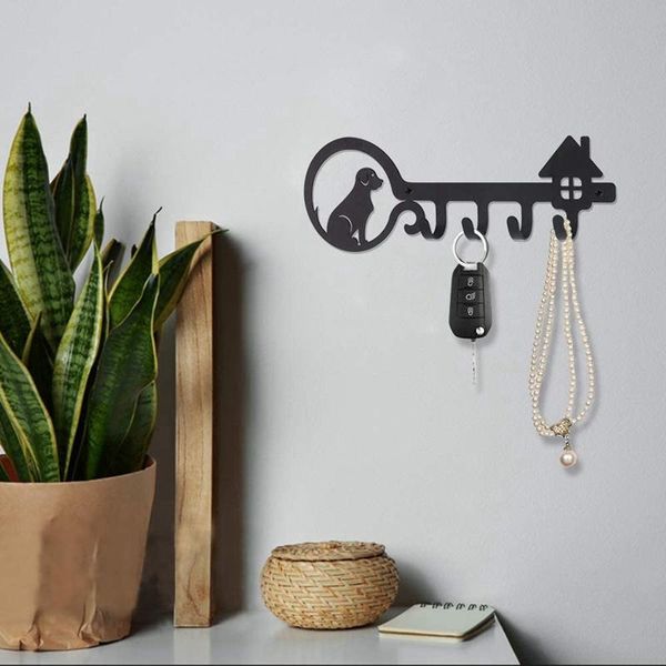 hooks & rails decorative wall mounted iron key holder, 10 inch with 4 organizer for car or house keys, rack
hooks & rails decorative wall mounted iron key holder, 10 inch with 4 organizer for car or house keys, rack