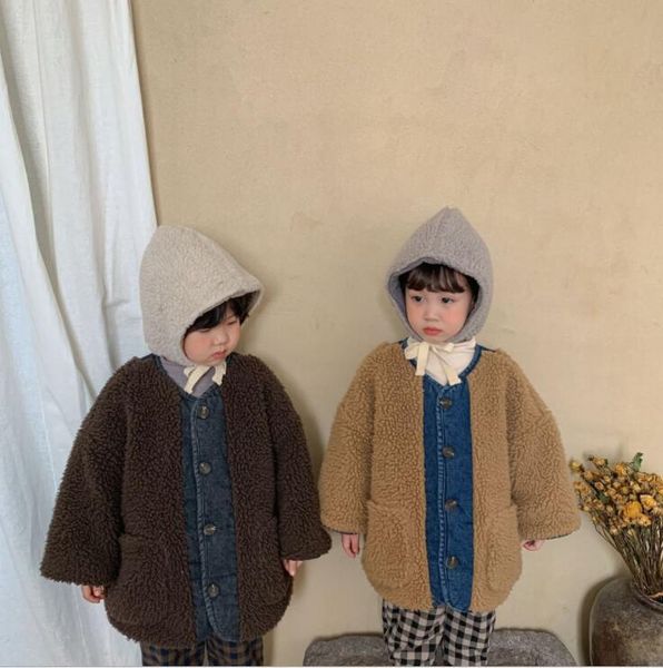 jackets 2021 arrival girls boys thicken fleece coat cotton winter full sleeve fashion kids coats 1-7 years qa294, Blue;gray
jackets 2021 arrival girls boys thicken fleece coat cotton winter full sleeve fashion kids coats 1-7 years qa294, Blue;gray