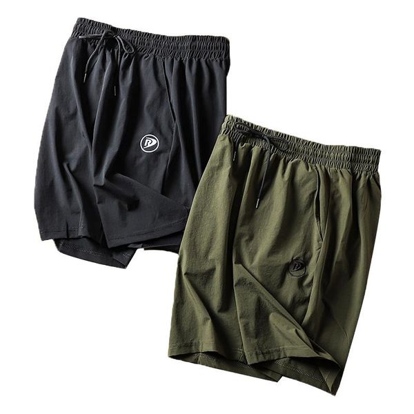 men's shorts quick-drying breathable silky summer ice silk stretch sports and leisure men, White;black
men's shorts quick-drying breathable silky summer ice silk stretch sports and leisure men, White;black