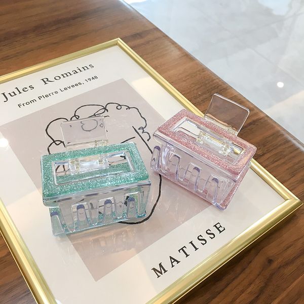 length 5.2 cm hollow out square contrast color hair clamps medium size acrylic ponytail claw clips european women wash shower scrunchies hai, Slivery;golden
length 5.2 cm hollow out square contrast color hair clamps medium size acrylic ponytail claw clips european women wash shower scrunchies hai, Slivery;golden