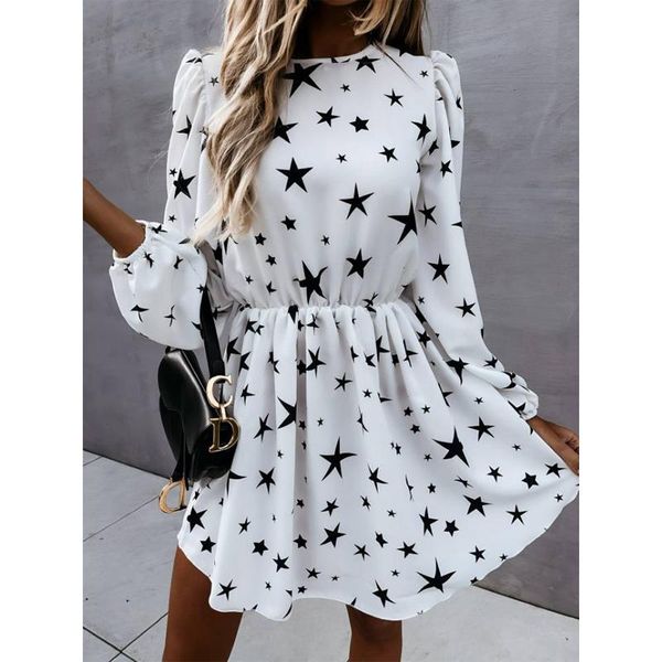 casual dresses wrinkled 2021 beach boho outwear women autumn o-neck mini dress long sleeve a-line clubwear stars printed 2xl g3018, Black;gray
casual dresses wrinkled 2021 beach boho outwear women autumn o-neck mini dress long sleeve a-line clubwear stars printed 2xl g3018, Black;gray