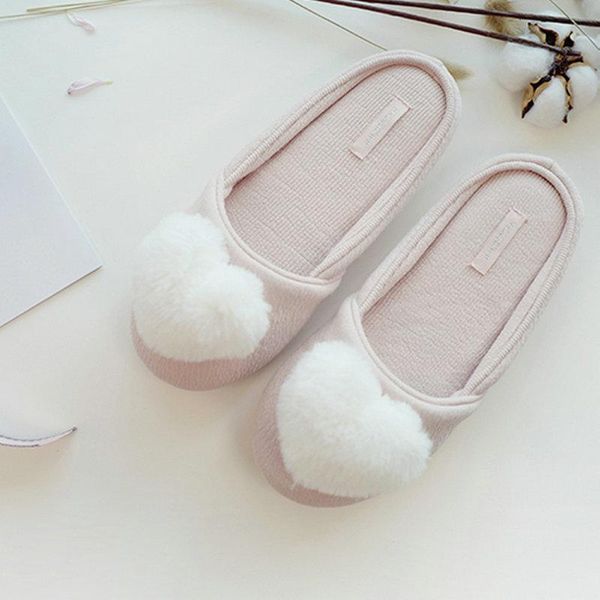 slippers autumn pink air cotton thick base shoes lady heart fluff comfortable warmth indoorfloor home women, Black
slippers autumn pink air cotton thick base shoes lady heart fluff comfortable warmth indoorfloor home women, Black