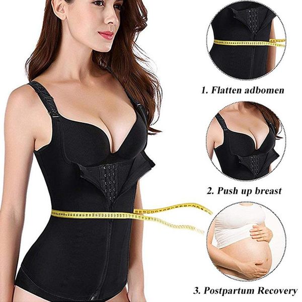 waist support women trainer binders body shaper modeling strap corset slimming belt tummy underwear zipper hook plus size shaperwear, Black;gray
waist support women trainer binders body shaper modeling strap corset slimming belt tummy underwear zipper hook plus size shaperwear, Black;gray