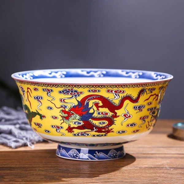 4-8inch jingdezhen ceramic ramen bowl chinese enamel color bone china rice bowls kitchen utensil porcelain dragon tableware
4-8inch jingdezhen ceramic ramen bowl chinese enamel color bone china rice bowls kitchen utensil porcelain dragon tableware