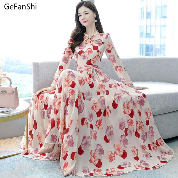 casual dresses 2021 spring autumn women vintage long sleeve chiffon dress fashion elegant slim office lady robe, Black;gray
casual dresses 2021 spring autumn women vintage long sleeve chiffon dress fashion elegant slim office lady robe, Black;gray
