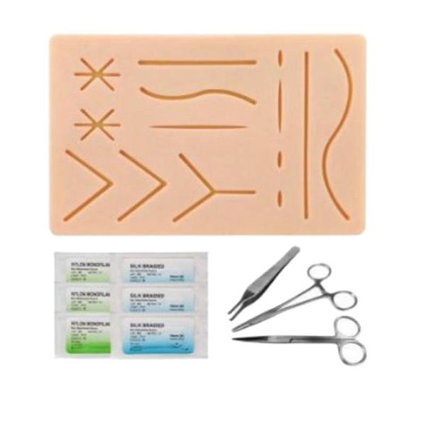 suture training kit,skin operate practice model pad needle scissors tool kit teaching equipment professional hand sets
suture training kit,skin operate practice model pad needle scissors tool kit teaching equipment professional hand sets