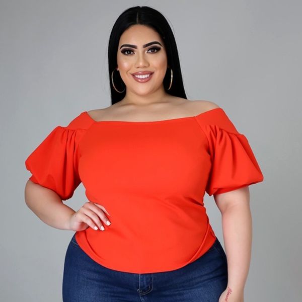 women's blouses & shirts off shoulder blouse short lantern sleeve women pullover slim fit casual office lady summer fashion s, White
women's blouses & shirts off shoulder blouse short lantern sleeve women pullover slim fit casual office lady summer fashion s, White