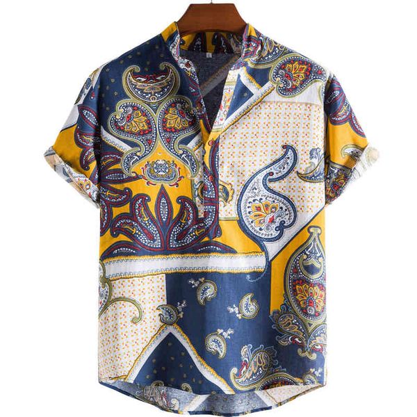 paisley patchwork men short sleeve print casual mens aloha shirt beach holiday hawaiian camisas summer brand oversize camisa 210524, White;black
paisley patchwork men short sleeve print casual mens aloha shirt beach holiday hawaiian camisas summer brand oversize camisa 210524, White;black