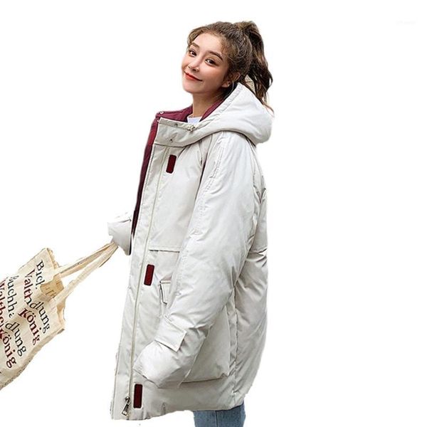 women's trench coats fashion down jacket loose short cap cotton coat winter parka women 922, Tan;black
women's trench coats fashion down jacket loose short cap cotton coat winter parka women 922, Tan;black