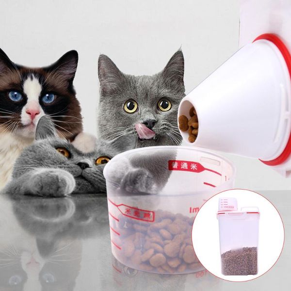 storage bottles & jars 2500ml pet cat dog food plastic cereal dispenser box kitchen containers for coarse cereals grains
storage bottles & jars 2500ml pet cat dog food plastic cereal dispenser box kitchen containers for coarse cereals grains