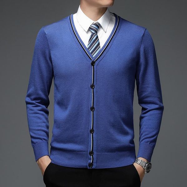 men's sweaters solid knitted long sleeve sweater coat autumn winter single-breasted color cardigan outerwear warm slim fit, White;black
men's sweaters solid knitted long sleeve sweater coat autumn winter single-breasted color cardigan outerwear warm slim fit, White;black