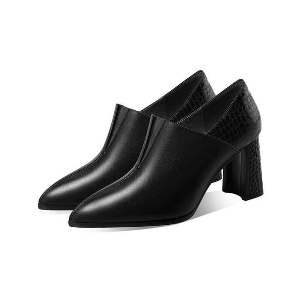 salu arrive genuine leather women shoes high heels pumps think wedding fashion woman ladies dress, Black
salu arrive genuine leather women shoes high heels pumps think wedding fashion woman ladies dress, Black