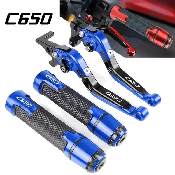 motorcycle brakes brake clutch levers handlebar grip handle hand grips for c650 sport gt 2012 2013 2014 2021