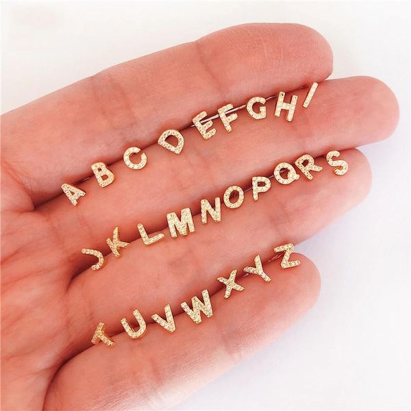 stud canner 2pcs cute mini 925 sterling silver geometric english 26 letters earrings for women gold alphabet zircon studs, Golden;silver
stud canner 2pcs cute mini 925 sterling silver geometric english 26 letters earrings for women gold alphabet zircon studs, Golden;silver