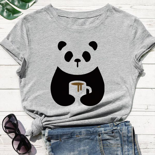kawaii funny panda drinking tea women t shirt printing fine short sleeve hipster punk round neck grey white
kawaii funny panda drinking tea women t shirt printing fine short sleeve hipster punk round neck grey white