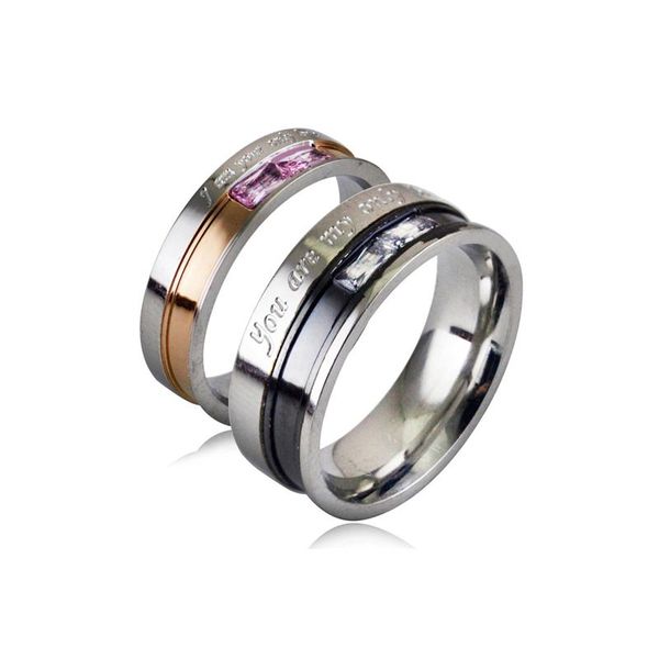 wedding rings fashion stainless steel ring jewelry accessories romantic pink crystal couple engagement for women, Slivery;golden
wedding rings fashion stainless steel ring jewelry accessories romantic pink crystal couple engagement for women, Slivery;golden