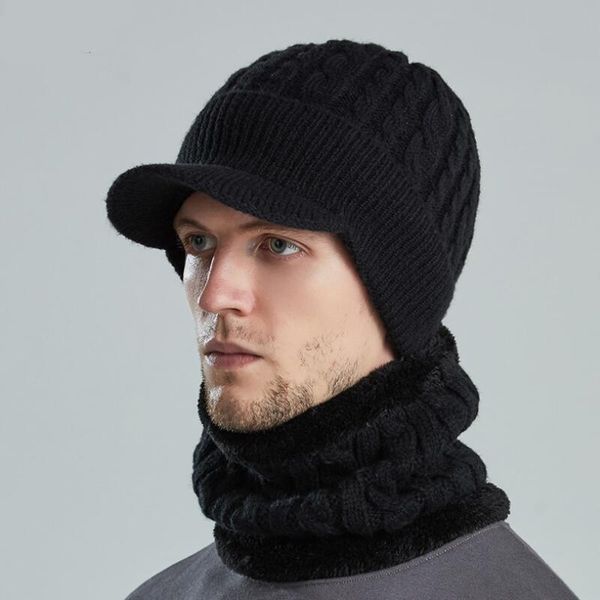 hats, scarves & gloves sets men winter beanie hat scarf neck warmer set fleece lined ribbed knit visor brim knitted baseball sun cap ear fla, Blue;gray
hats, scarves & gloves sets men winter beanie hat scarf neck warmer set fleece lined ribbed knit visor brim knitted baseball sun cap ear fla, Blue;gray
