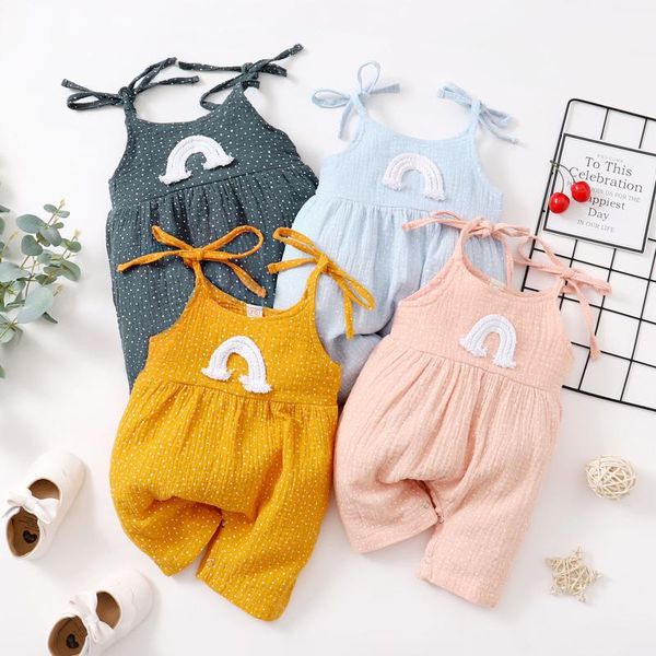 jumpsuits 1-4y baby girls cute cotton romper born infant boys rainbow suspender jumpsuit children's clothes, Blue
jumpsuits 1-4y baby girls cute cotton romper born infant boys rainbow suspender jumpsuit children's clothes, Blue