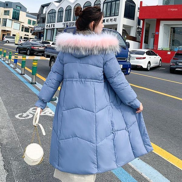 winter loose coat down cotton girls long fund overknee cotton-padded clothes woman ins easy jacket tide1, Black
winter loose coat down cotton girls long fund overknee cotton-padded clothes woman ins easy jacket tide1, Black