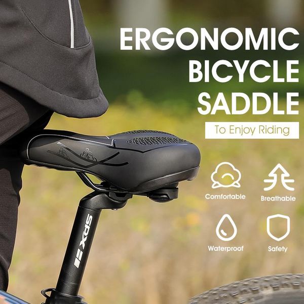 bike saddles reflective mountain road riding saddle suspension ball design soft comfortable bicycle seat equipment accessories
bike saddles reflective mountain road riding saddle suspension ball design soft comfortable bicycle seat equipment accessories