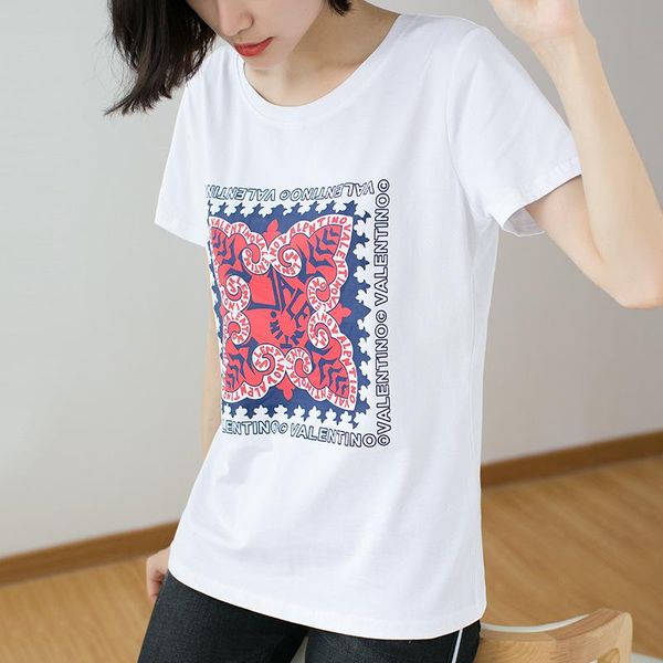 women's t-shirt letter print vintage t shirt women 2021 summer cotton black tshirt female plus size womens clothing tee femme, White
women's t-shirt letter print vintage t shirt women 2021 summer cotton black tshirt female plus size womens clothing tee femme, White