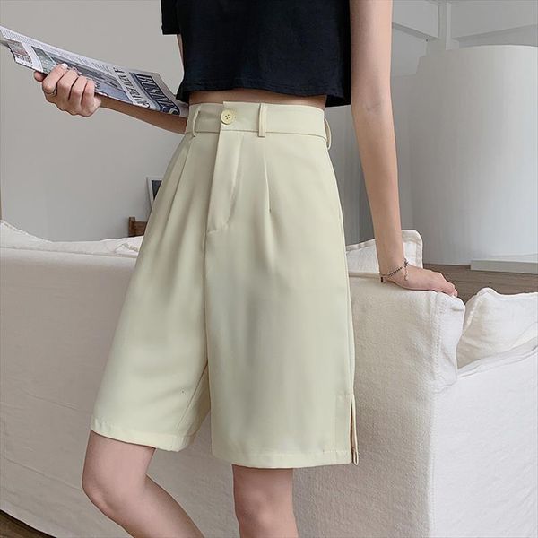 summer suit bermuda black yellow womens short straight nbsp high waist elegant split female trousers k1730, White;black
summer suit bermuda black yellow womens short straight nbsp high waist elegant split female trousers k1730, White;black
