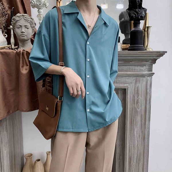 men's casual shirts seven part sleeve suit collar hawaiian shirt french cuff mens brand clothes fashion camisa masculina 4 color 0, White;black
men's casual shirts seven part sleeve suit collar hawaiian shirt french cuff mens brand clothes fashion camisa masculina 4 color 0, White;black