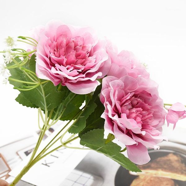 decorative flowers & wreaths 1 bouquet of peonies artificial home decoration accessories wedding diy bonsai autumn gift1
decorative flowers & wreaths 1 bouquet of peonies artificial home decoration accessories wedding diy bonsai autumn gift1