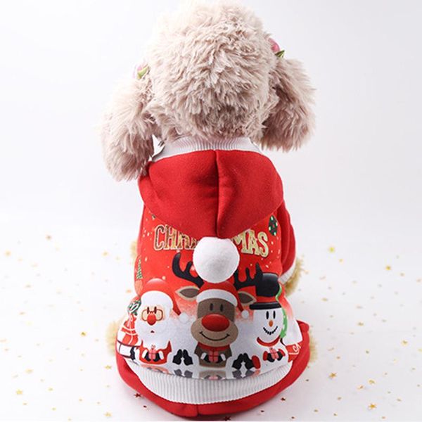 dog apparel 1pcs pet christmas winter snowman elk puppy hooded embroidery coat four-legged outwear festival costume
dog apparel 1pcs pet christmas winter snowman elk puppy hooded embroidery coat four-legged outwear festival costume
