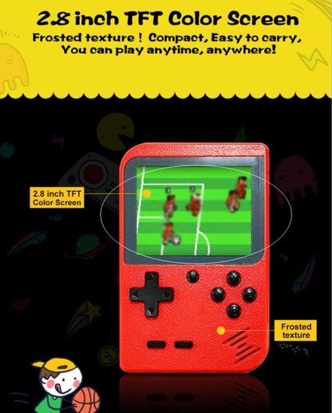 portable game players console 8 bit retro mini pocket handheld player built-in 168 gift for child nostalgic
portable game players console 8 bit retro mini pocket handheld player built-in 168 gift for child nostalgic