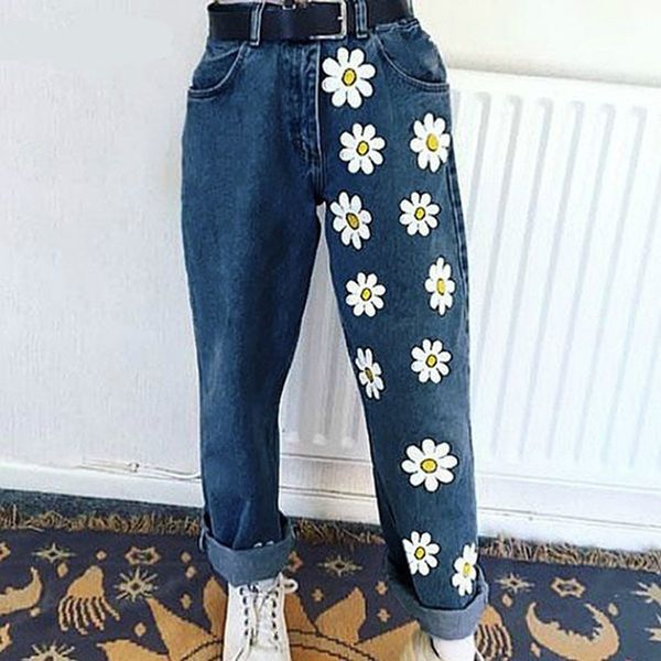 beautiful little daisy for women 2021 autumn blue spring with zipper print mother denim pants the shape of vintage women's
beautiful little daisy for women 2021 autumn blue spring with zipper print mother denim pants the shape of vintage women's
