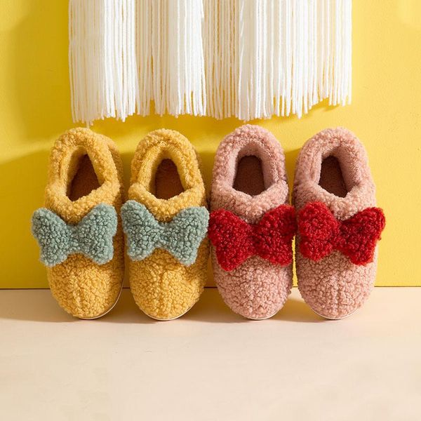 warm cute bow autumn winter woman slippers home wear sandals flats plus size comfortable platform wedges shoes, Black
warm cute bow autumn winter woman slippers home wear sandals flats plus size comfortable platform wedges shoes, Black