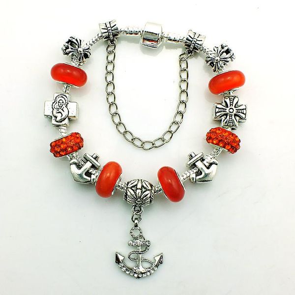 charm bracelets fashion europe silver platied red murano rhinestone beads for men diy & bangles jewelry, Golden;silver
charm bracelets fashion europe silver platied red murano rhinestone beads for men diy & bangles jewelry, Golden;silver