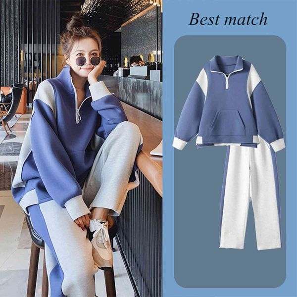 maternity suit out fashion early spring autumn new net red sweater leisure sports two piece set, Gray
maternity suit out fashion early spring autumn new net red sweater leisure sports two piece set, Gray