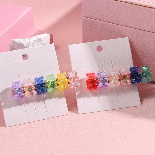hair clips & barrettes korea cute candy color resin jelly gummy bear hairpins clip for women colorful cartoon duckbill daily headwear, Golden;silver
hair clips & barrettes korea cute candy color resin jelly gummy bear hairpins clip for women colorful cartoon duckbill daily headwear, Golden;silver