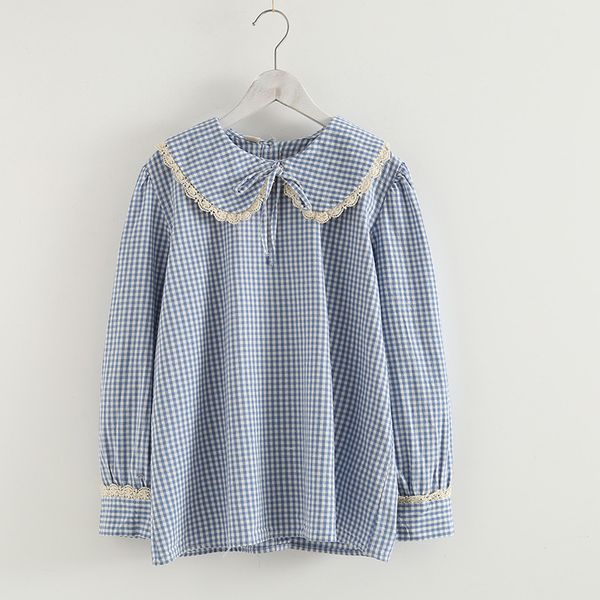 women's blouses & shirts lamtrip back buttons up unique japanese quality peter pan collar long sleeve pliad lace ee kawaii sweet s, White
women's blouses & shirts lamtrip back buttons up unique japanese quality peter pan collar long sleeve pliad lace ee kawaii sweet s, White
