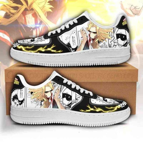 toshinori yagi sneakers custom my hero academia anime shoes fan gift