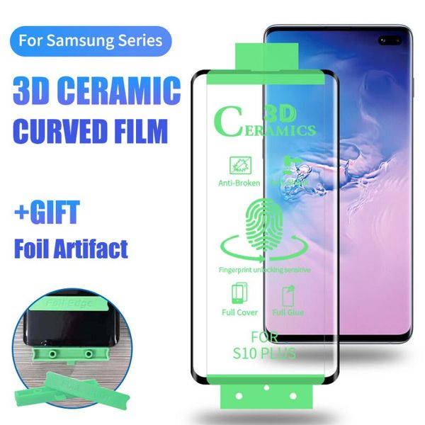 full cover soft curved ceramic screen protector for galaxy s10 s9 s8 plus note 10 8 9 film (not tempered glass) cell phone protectors
full cover soft curved ceramic screen protector for galaxy s10 s9 s8 plus note 10 8 9 film (not tempered glass) cell phone protectors