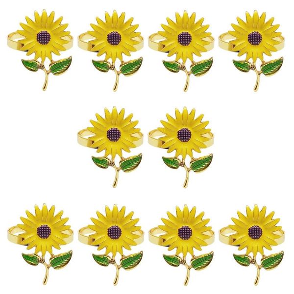 10pcs/lot napkin ring sunflower button zinc alloy towel wedding table decoration rings
10pcs/lot napkin ring sunflower button zinc alloy towel wedding table decoration rings