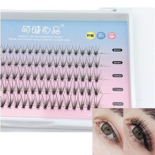 false eyelashes 5 rows/100 pcs mixed length individual extension wispy volume clusters natural long eye makeup tools
false eyelashes 5 rows/100 pcs mixed length individual extension wispy volume clusters natural long eye makeup tools