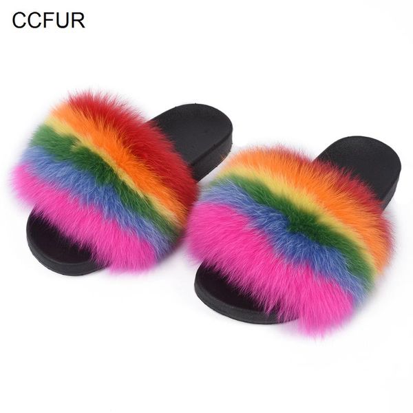 slippers ccfur colors 2021 summer slides women's real fur fluffy sliders mixed color fashion lady s6048, Black
slippers ccfur colors 2021 summer slides women's real fur fluffy sliders mixed color fashion lady s6048, Black