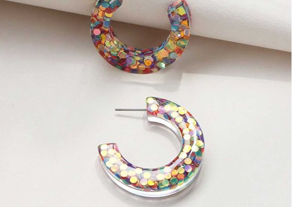 hoop & huggie 2021 european and american wowen selling high-fashion colorful chromatic scale earrings for holiday 2pairs/lot, Golden;silver
hoop & huggie 2021 european and american wowen selling high-fashion colorful chromatic scale earrings for holiday 2pairs/lot, Golden;silver