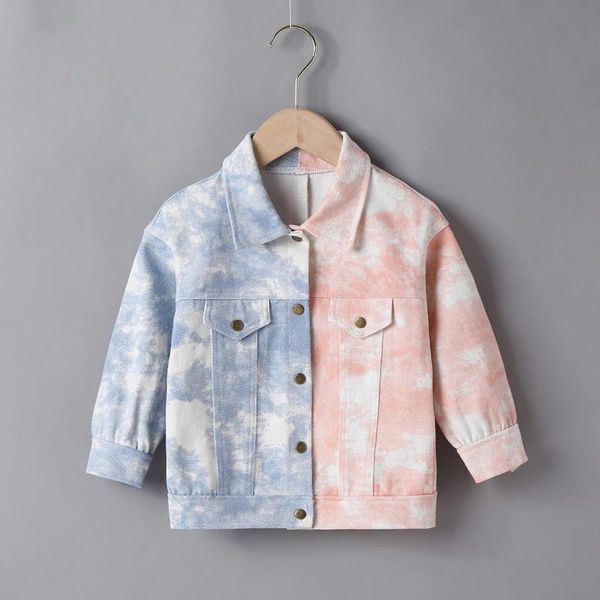 jackets girls' jackets, children's tie-dye color matching fashion denim little girls spring and autumn, Blue;gray
jackets girls' jackets, children's tie-dye color matching fashion denim little girls spring and autumn, Blue;gray