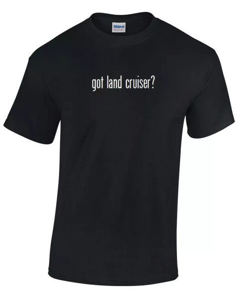 Got Land Cruiser T-Shirt Black White Cotton Funny Gift Toyota T Shirt S - 5XL, White;black
Got Land Cruiser T-Shirt Black White Cotton Funny Gift Toyota T Shirt S - 5XL, White;black